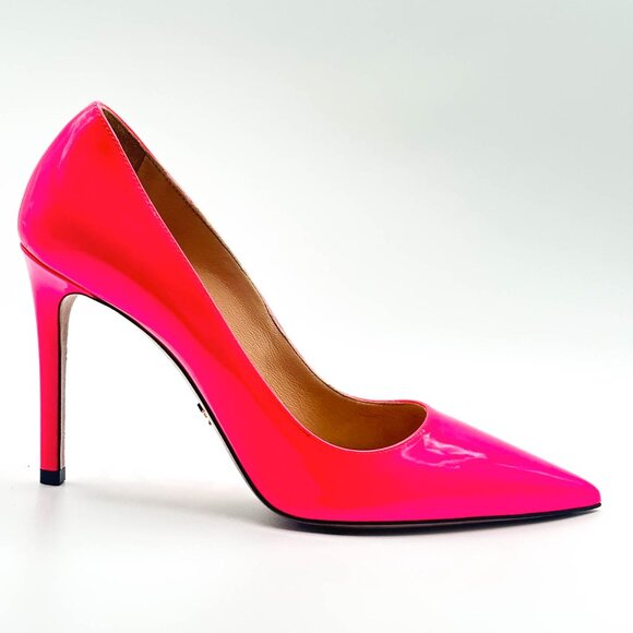 Prada Neon Pink Pumps- Size 36.5 - Picture 2 of 14